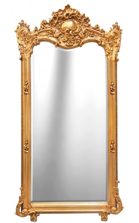 grand-miroir-baroque-rectangulaire-dore Le miroir en Franc-maçonnerie