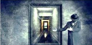 invitaion à entrer, miroir, passage, chemins