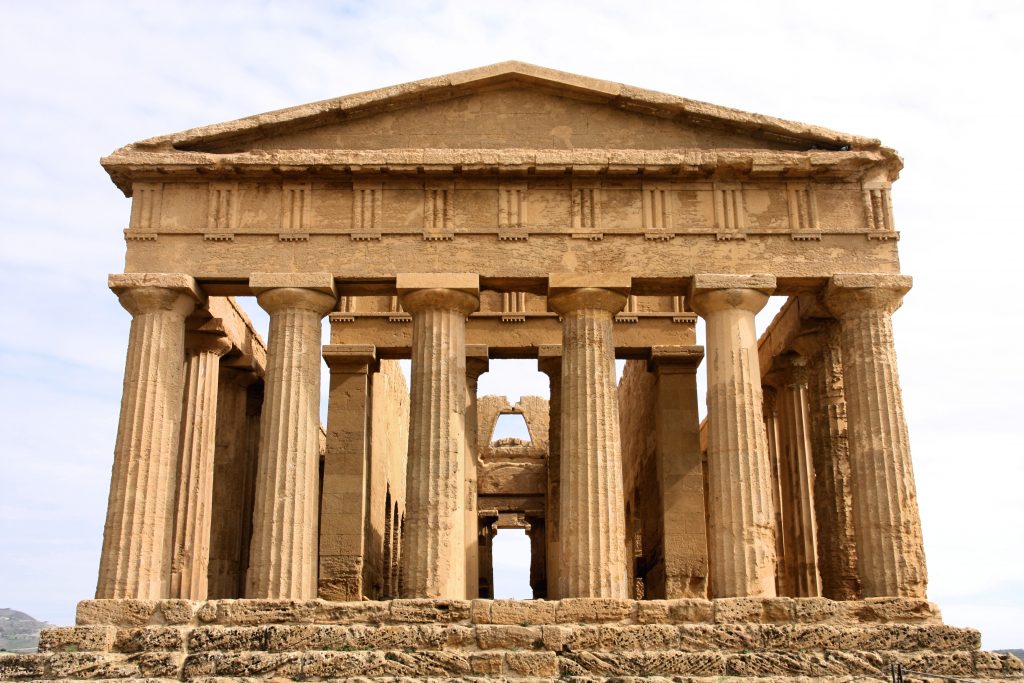 temple grec : ancienne civilisation