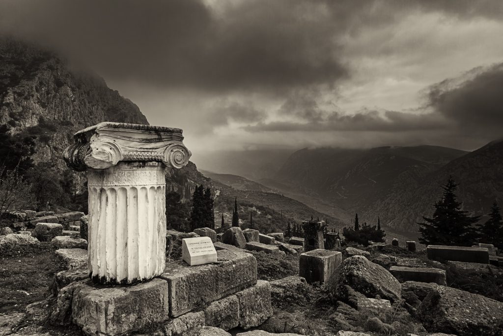 Grèce, colonne