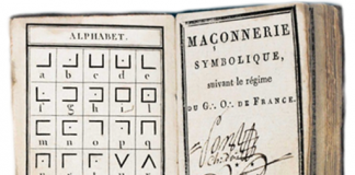 alphabet maçonnique, cryptage