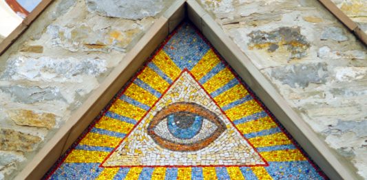 mosaïque maçonnique