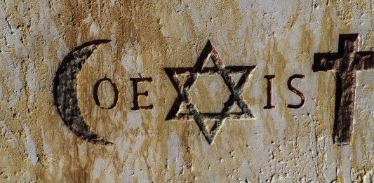 Symboles religieux, Islam, Christianisme, Judaïsme