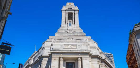 Siège de la GLUA à Londres
