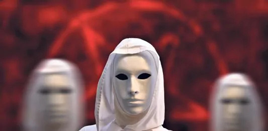 Masque Blanc genre carnaval de Venise