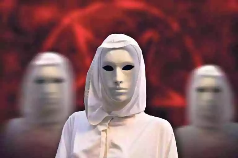 Masque Blanc genre carnaval de Venise