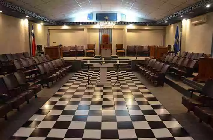 Temple maçonnique au Chili