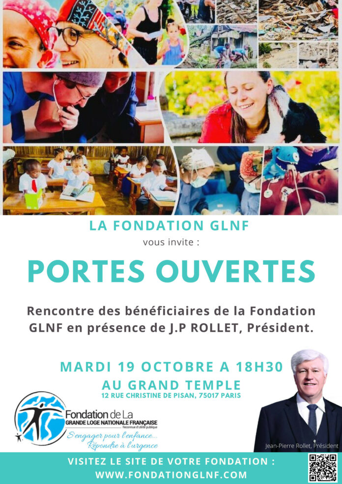 FONDATION GLNF PORTES OUVERTES 211019
