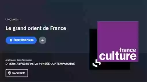 Le Grand Maître du GODF au micro de France Culture (17mn)