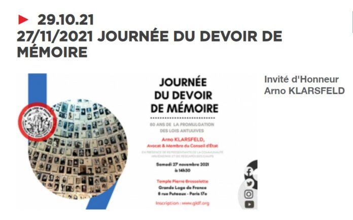 Journée de Devoir de Mémoire 2021