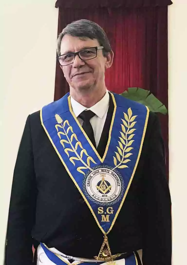 Jean-Marc MILAN Grand Maître de la Grande Loge Mixte Nationale
