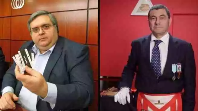 Txema Oleaga et Alonso Carvajal.