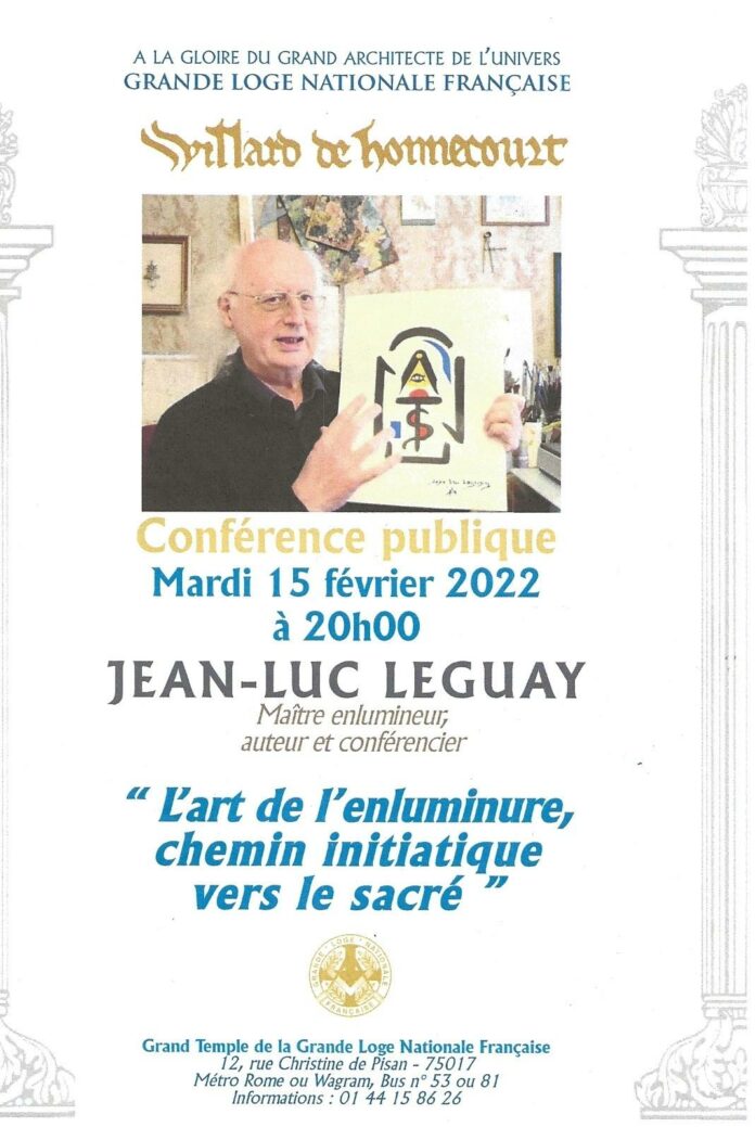 Conférence GLNF - Villard de Honnecourt Jean-Luc Leguay