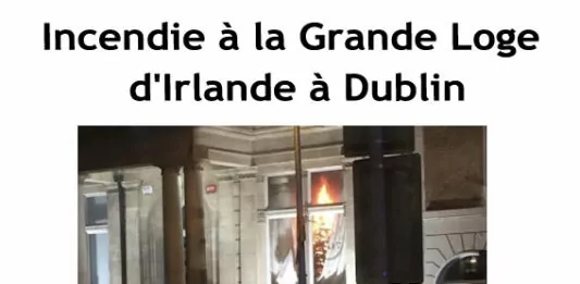Incendie à la Grande Loge d'Irlande