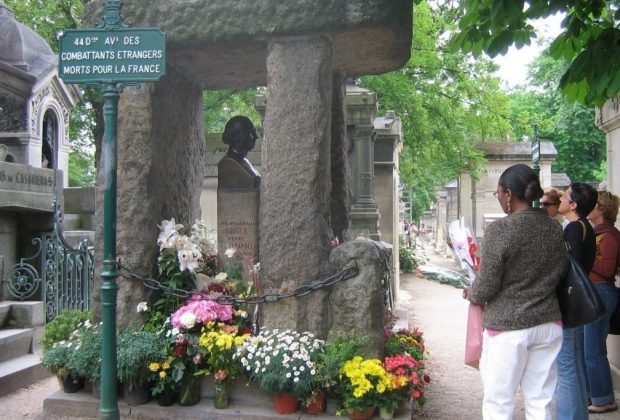 La tombe d'Allan Kardec à Paris