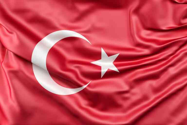 Drapeau de la Turquie
