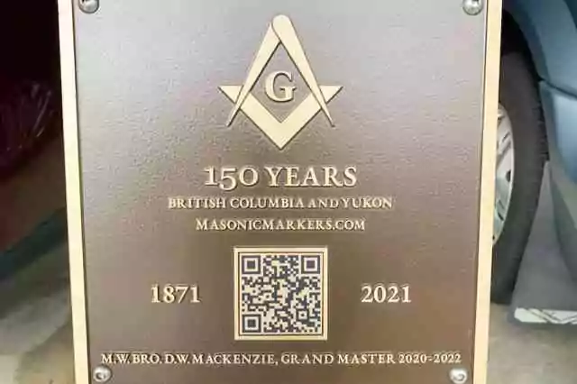 CANADA&nbsp;: Plaque commémorative high-tech dévoilée au Temple de Maple Ridge