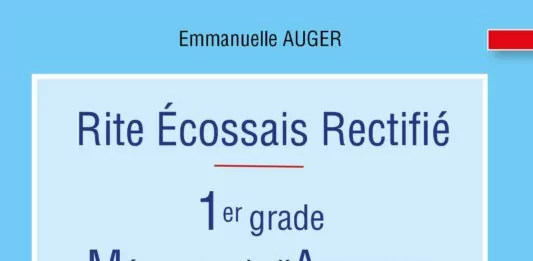 Rite Écossais Rectifié-1er grade-Mémento de l’Apprenti