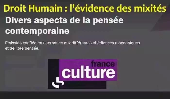 France Culture réunissait les deux moitiés de l’Humanité dimanche matin