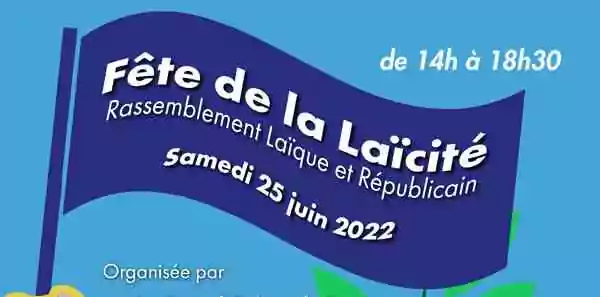 Fête de la Laïcité le 25 juin au square Nadar à Paris