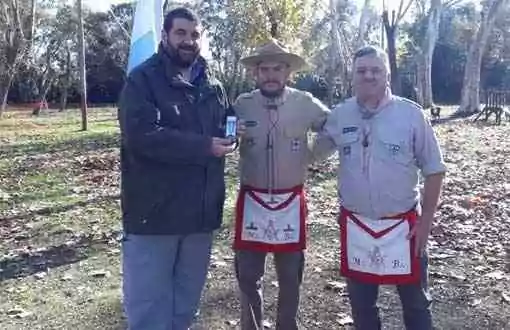 Franc-maçonnerie et scouts pour la première fois ensemble dans un camp