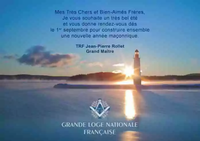 Message du Grand Maître de la GLNF