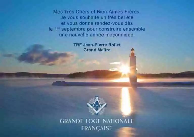 Message du Grand Maître de la GLNF