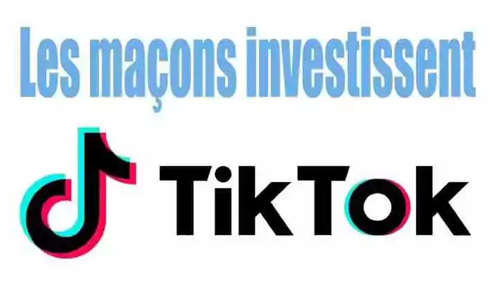 Même sur le site n°1 mondial «&nbsp;Tik Tok&nbsp;», les maçons apparaissent