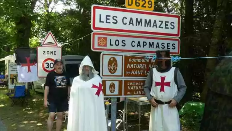 Quand les templiers deviennent témoins du Tour de France