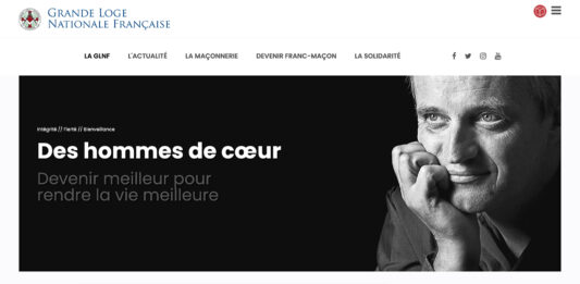Capture écran nouveau site GLNF