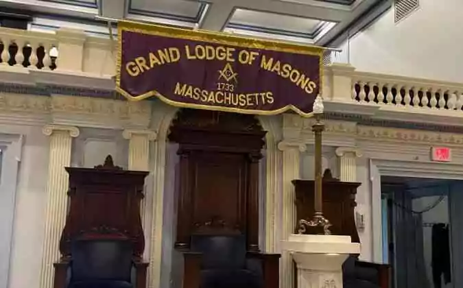 Le temple maçonnique de Boston ouvre ses portes au public