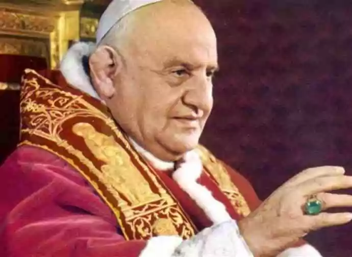 Pour Jean XXIII la Franc-maçonnerie était une des cinq plaies du crucifix