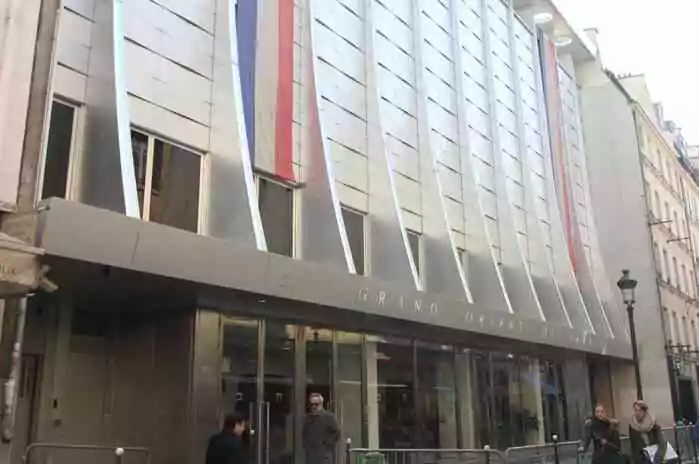 Façade du Grand Orient de France, Paris