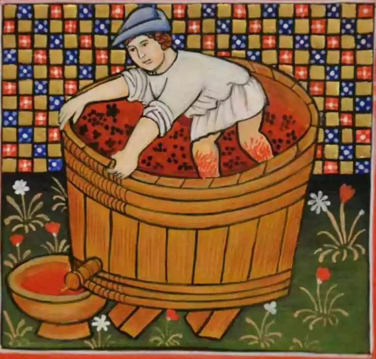 Foulage du raisin