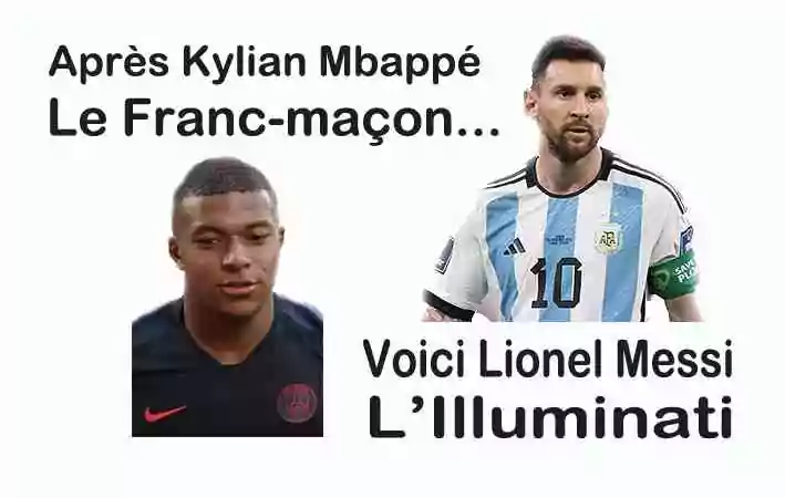 Nous savions que Mbappé était Franc-maçon… maintenant avons la preuve que Lionel Messi est Illuminati