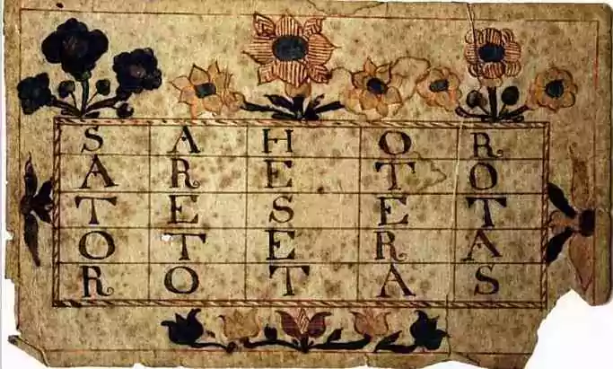 Oppède et le carré SATOR – Glossaire de la franc-maçonnerie 450.fm