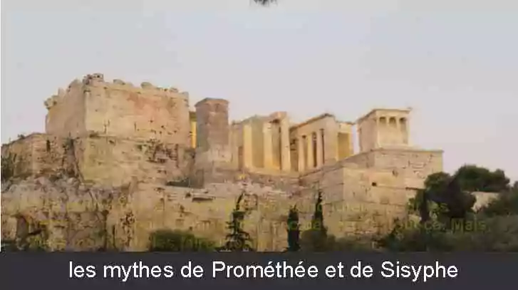 Réflexions théosophiques sur les mythes de Prométhée et de Sisyphe
