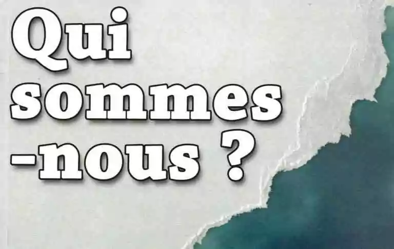 Qui sommes-nous ?
