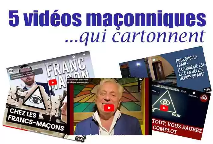 5 vidéos maçonniques courtes qui cartonnent sur les réseaux