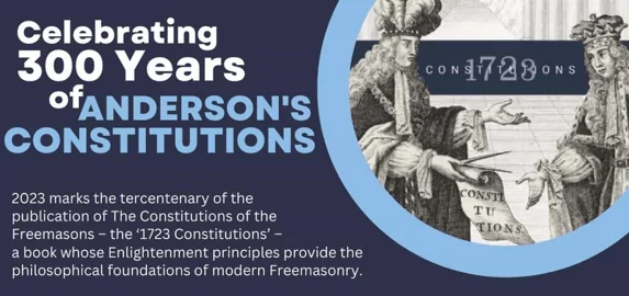 Tricentenaire des "Constitutions d'Anderson"