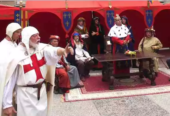 Un «&nbsp;City-game&nbsp;» avec un thème Templiers
