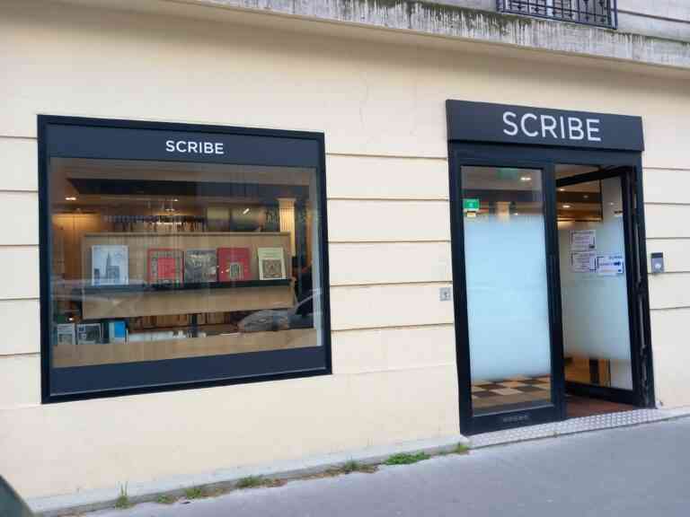 Gros plan sur la Librairie SCRIBE