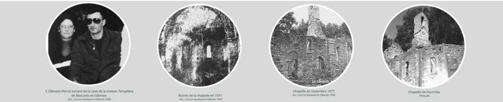 Lieu symbolique : Chapelle des Templiers de Fourches, trésor caché de la forêt de Fontainebleau
