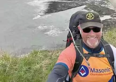 Le voyage épique de Woodhall Spa Freemason à travers la Grande-Bretagne l’emmène en Écosse