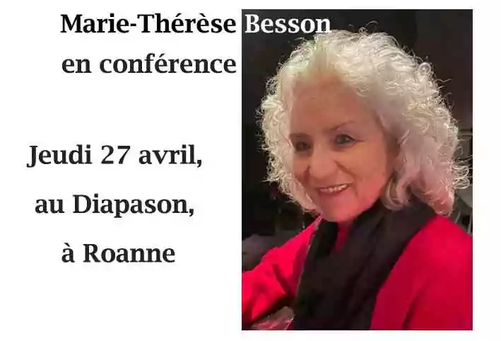  27/04/2023&nbsp;: Marie-Thérèse Besson ambassadrice de la maçonnerie féminine à Roanne