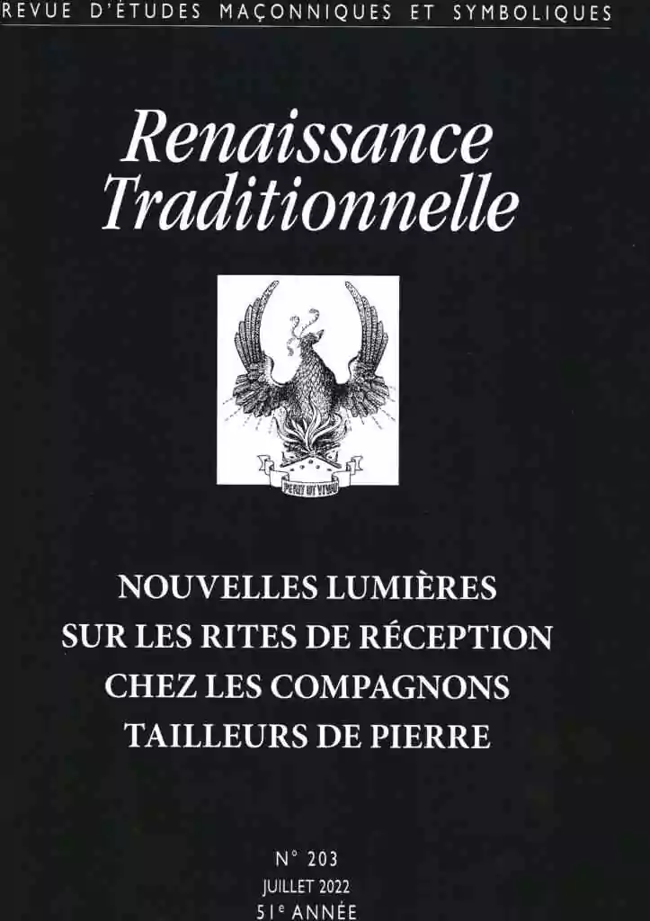 Nouvelle lumière sur les rites de réception chez les compagnons tailleurs de pierre