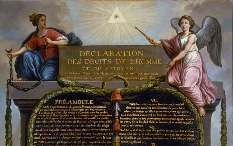 Déclaration des droits de l’homme et du citoyen, 1789