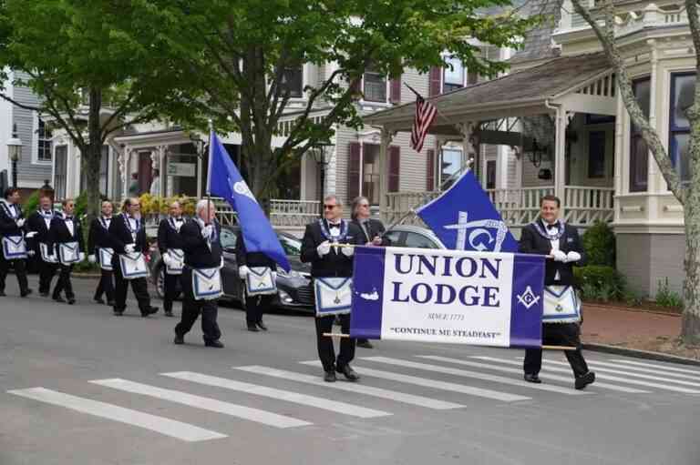 Célébration du 250e anniversaire de Nantucket Free Mason