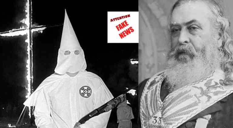 Antimaçonnisme : L’histoire d’Albert Pike. Général du Sud, Grand Maître de Charleston’s Lodge, co-fondateur du Ku Klux Klan