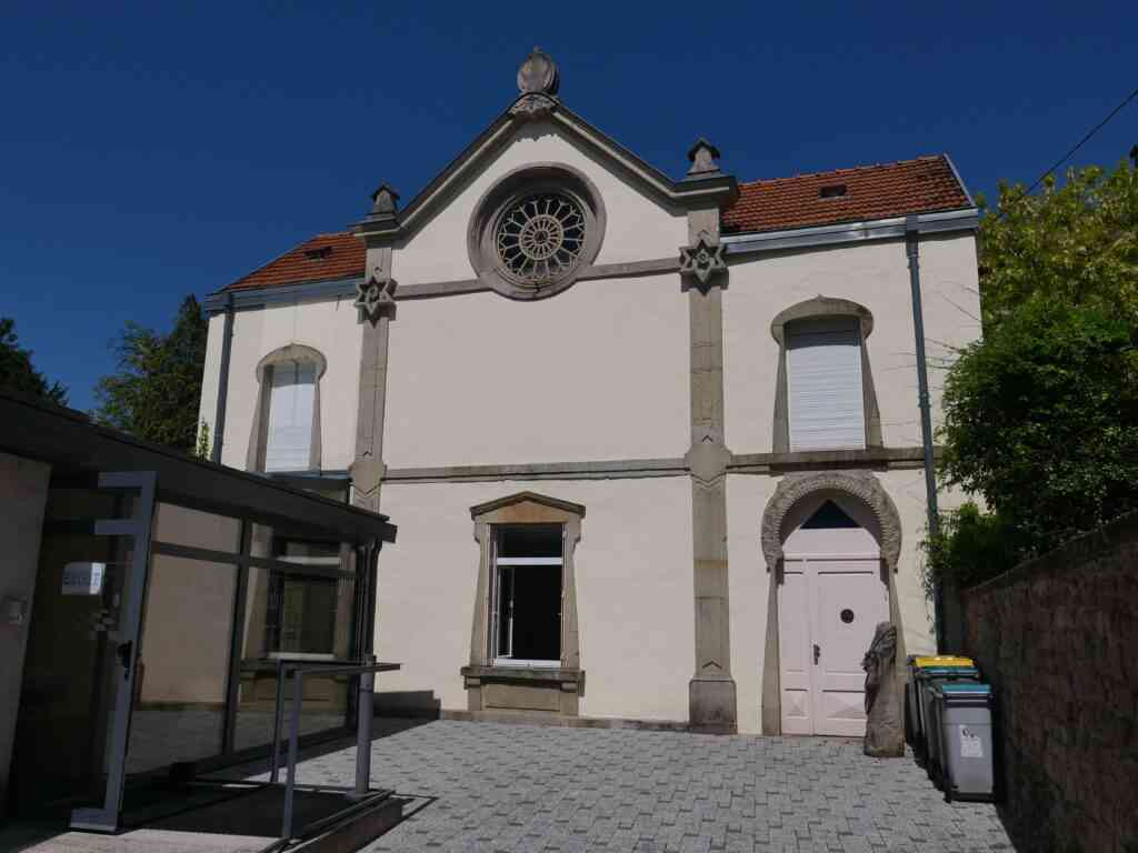 Le temple de la loge « La Fraternité Vosgienne », à l’Orient d’Épinal